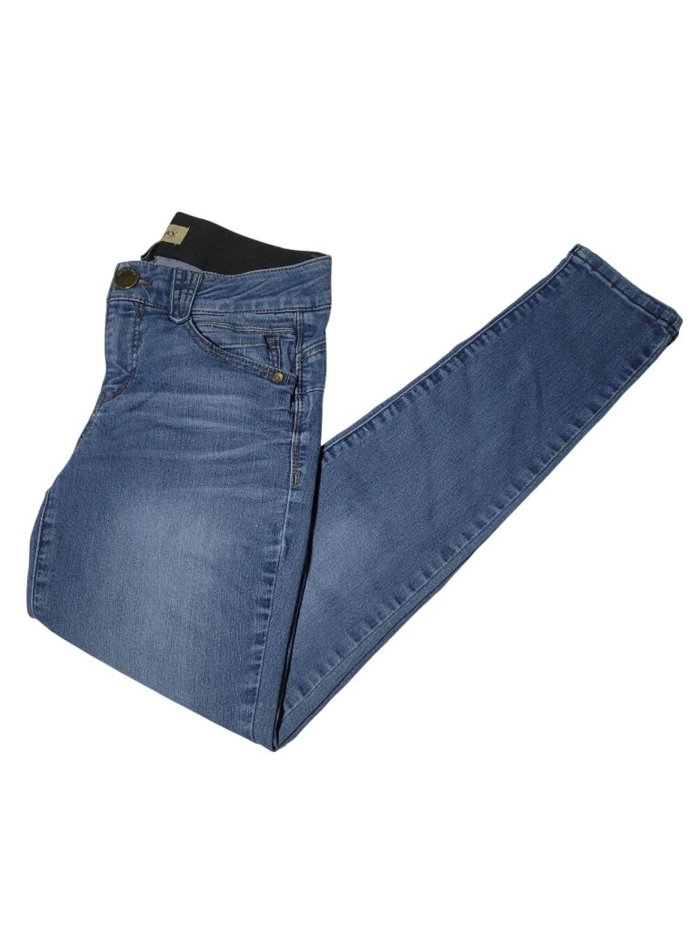 Democracy Absolution Skinny Jeans Womens Size 4 Low Rise Medium Wash Denim Pants